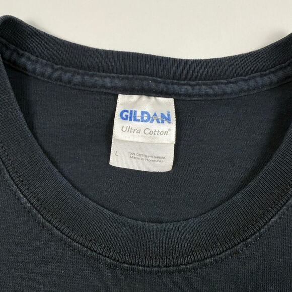 U-2 Dragon Lady Spy Plane USAF In God We Trust We Monitor Y2K Black Shirt Large - Picture 5 of 6